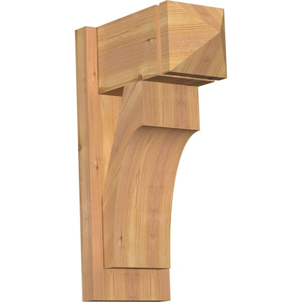 Ekena Millwork Westlake Arts & Crafts Smooth Outlooker, Western Red Cedar, 7 1/2"W x 14"D x 22"H OUT08X14X22WTL03SWR - main